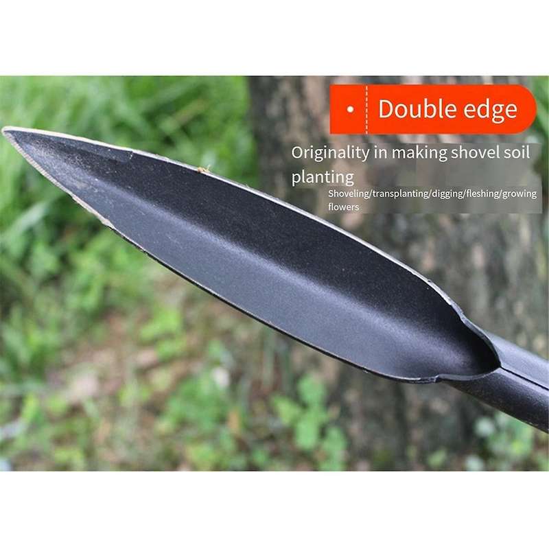 Willow Shovel Blade-Shaped Garden Shovel Pointed Hand Shovel Gardening Tools are Suitable for Garden