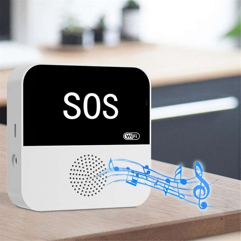 WIFI Wireless Smart Gateway Emergency Caller SOS Voice Alert Anti-Theft Door Magnet Infrared Detecto