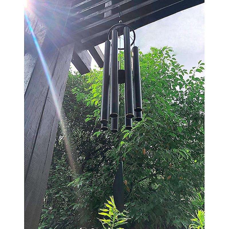 Wind Chimes Outdoors Large Deep Tone, Memorial Wind Chimes for Outside & 8 Tuned Tubes, Sympathy Win