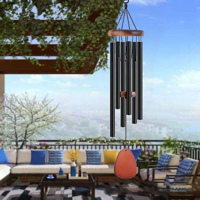 Wind Chimes for Outside, Windbell Aluminum Tubes Wind Chimes Serenity Bells for Outdoor Home Garden