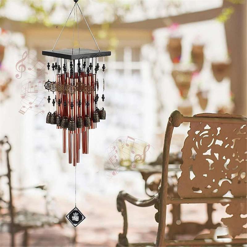 Wind Chimes Outdoor Clearance, Aluminum Tube Windchime ,patio Garden Decor, 2024 Housewarming Gift P