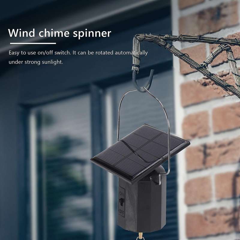 Wind Spinner Motor Solar Hanging Display Motor Rotating Solar Energy Wind Spinner Motor Rotatable Ho