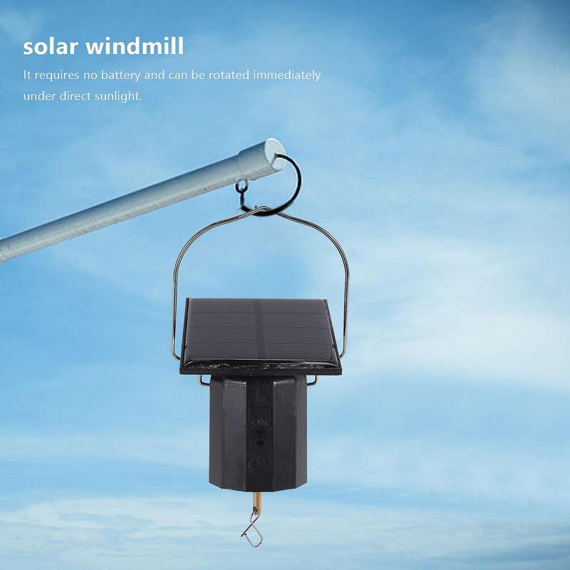 Wind Spinner Motor Solar Hanging Display Motor Rotating Solar Energy Wind Spinner Motor Rotatable Ho