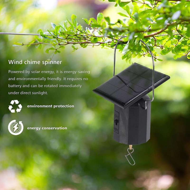Wind Spinner Motor Solar Hanging Display Motor Rotating Solar Energy Wind Spinner Motor Rotatable Ho