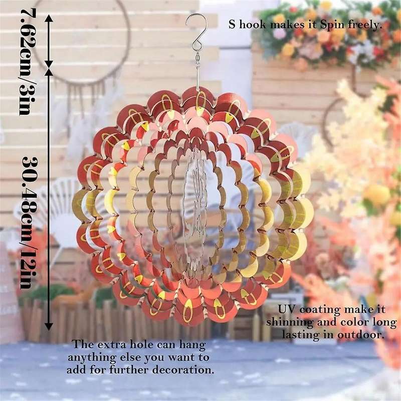 Wind Spinners Outdoor Kinetic Wind Sculpture Decorative Small Angel Metal Sculptures for Yard Garden