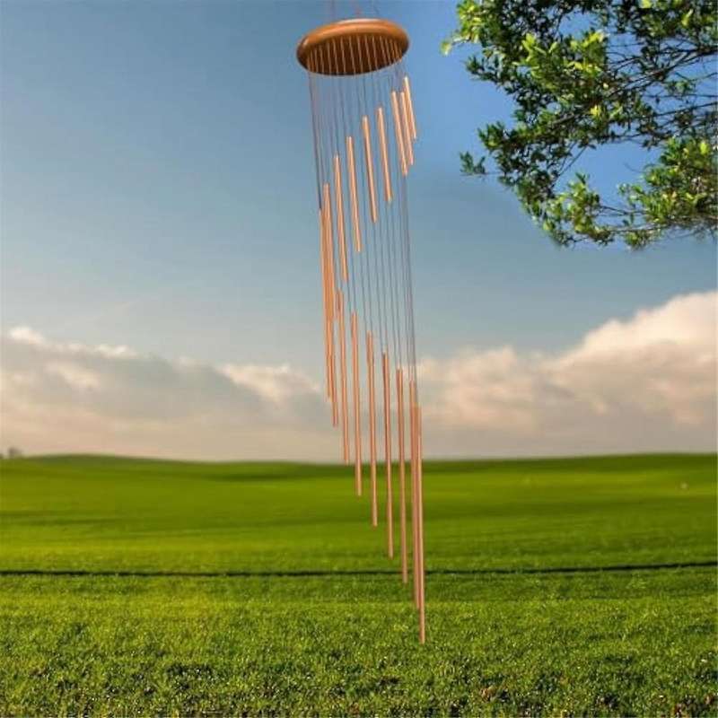 Windchime Outdoor for Patio Porch Lawn Decoration with Wind Catcher, Memorial Gifts for Mom