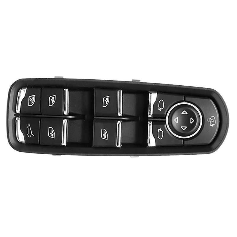 Window Control Switch Driver Passenger Side Button with Child Lock for - 7PP959858MDML