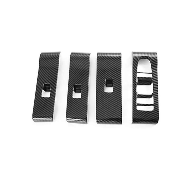 Window Glass Lifting Switch Panel Cover Decoration Sticker for Atto 3 Yuan Plus 2022 2023 Rhd Acces