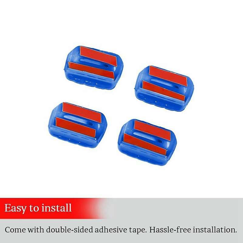 Window Lift Switch Adjust Button Cover Trim ABS Interior Accessories for JL JT 2018-2021 (Blue)