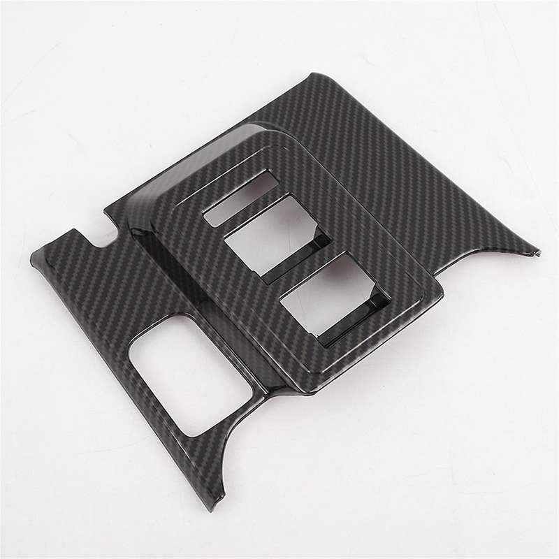 Window Lift Switch Control Panel Cover Trim for 2021-2024 Accessories Carbon Fiber