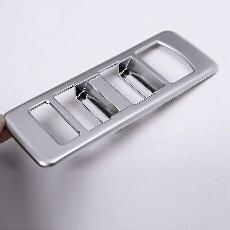 Window Lift Switch Frame Cover Trim for Land Sport 2014-2016 Plastic Chrome