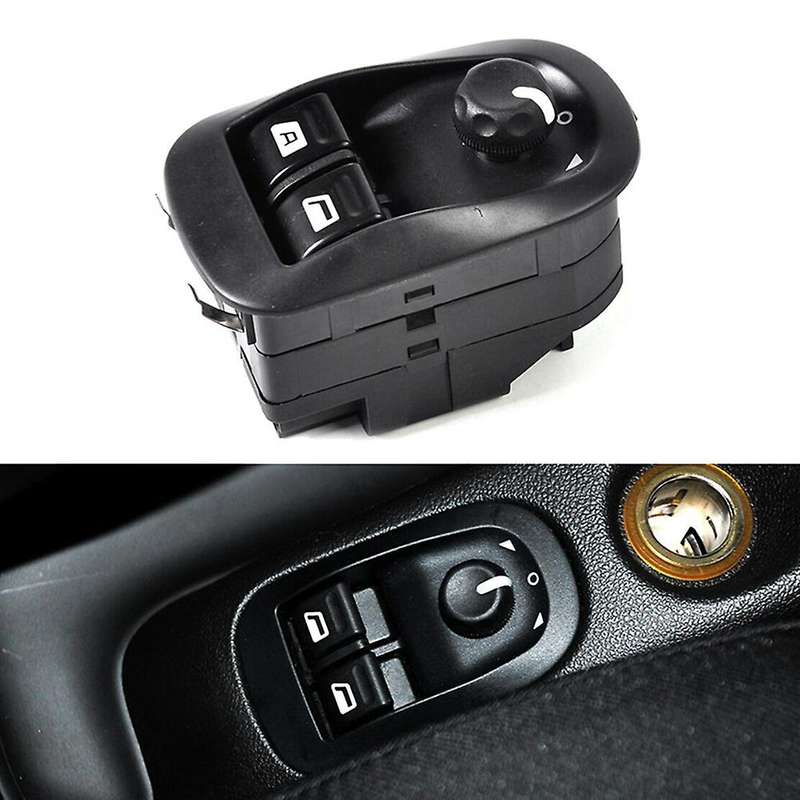 Window Lock Mirror Switch Driver Side Power Window Master Switch Fit for 306 206 1997-2006 6554.