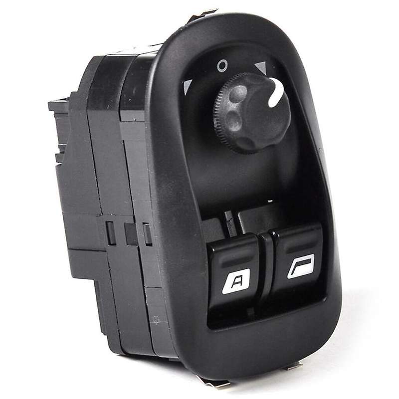 Window Lock Mirror Switch Driver Side Power Window Master Switch Fit for 306 206 1997-2006 6554.