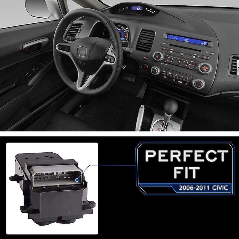 Window Master Switch Compatible for 2006-2011 Front Left Driver Side Main Switch 35750SNAA11