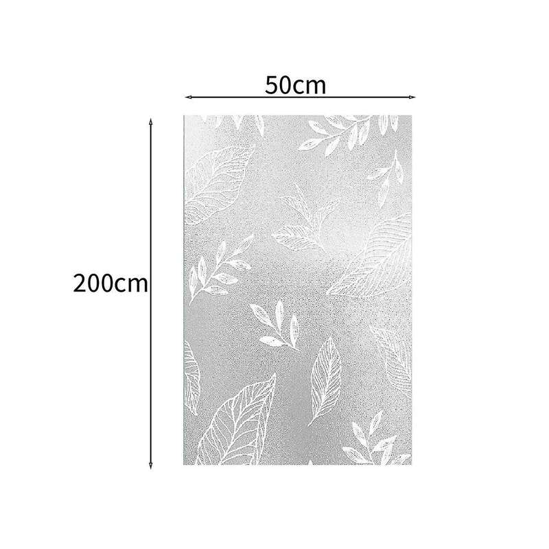 Window Stickers Window Film for Privacy Frosted Window Film Perfect for Bathroom Livingroom and Offi
