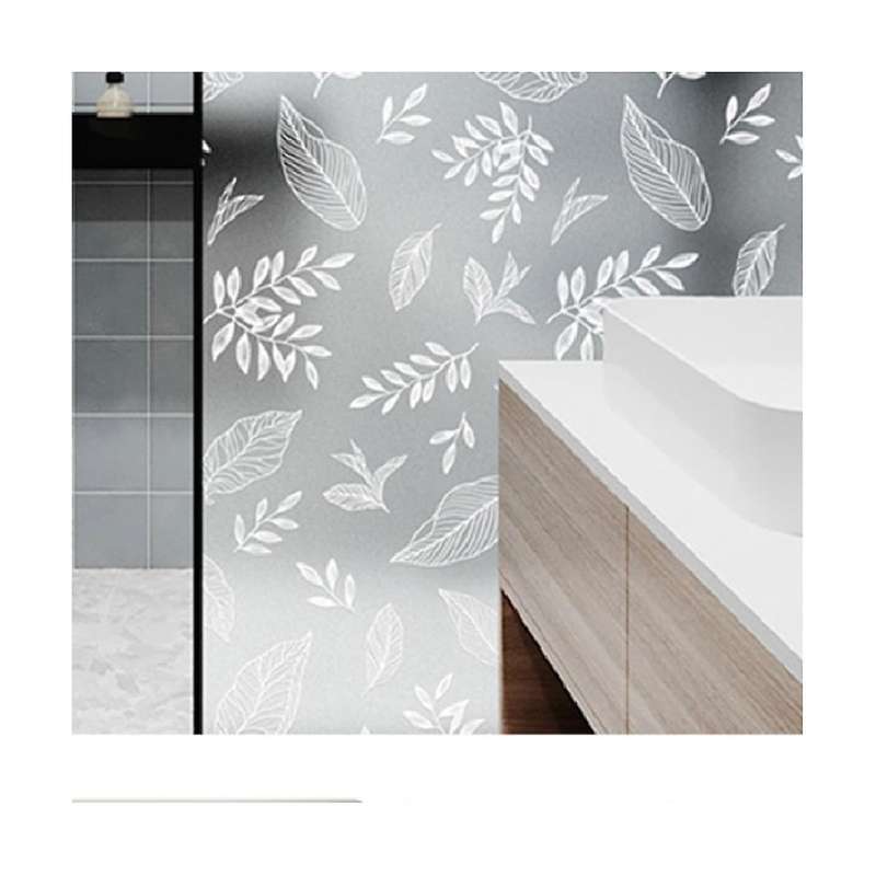 Window Stickers Window Film for Privacy Frosted Window Film Perfect for Bathroom Livingroom and Offi