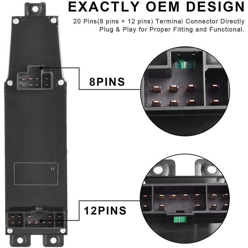 Window Switch for Ram 1500 2500 3500 2002-2010 2001-2004 Durango 2001-2003 56049805AB