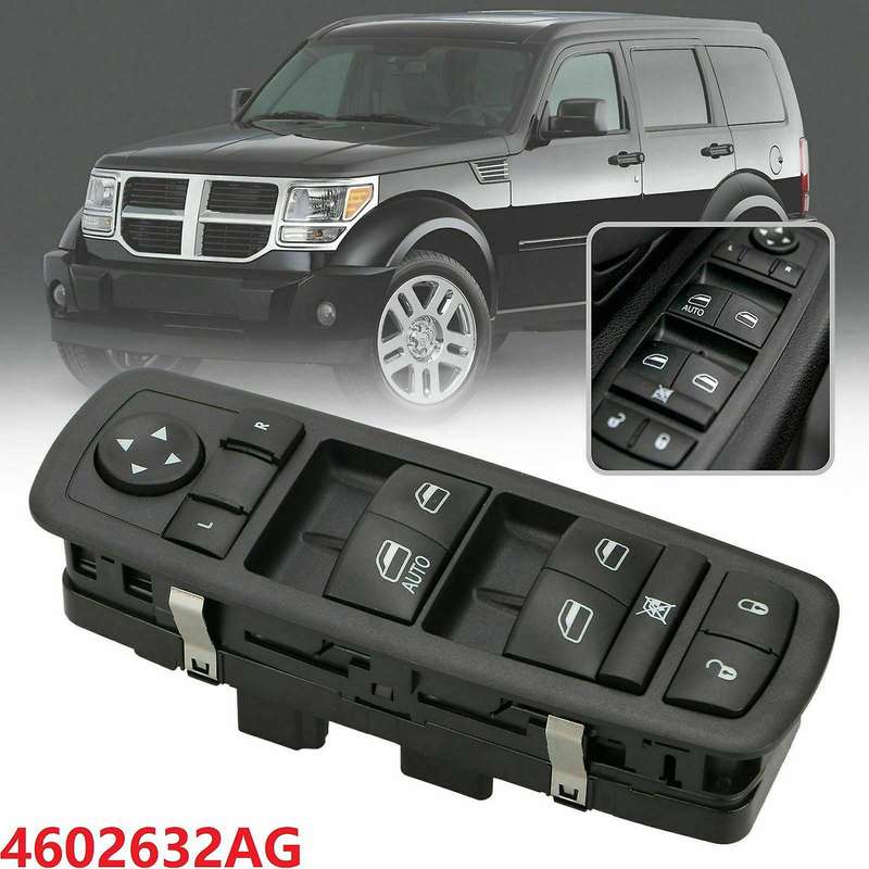 Window Switch Front Driver Side 8 PINS+13 PINS for 2008-2012 Nitro Journey Liberty 4602632AG