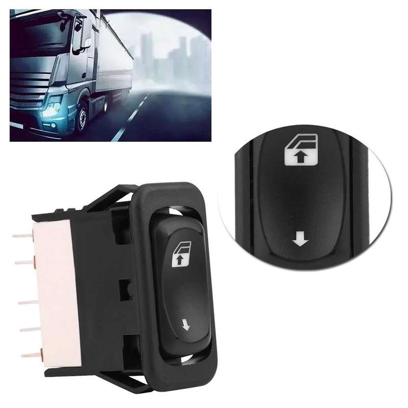 Window Switch Single Power Master Window Switch Button for Columbia Century 2001-2011 A06-30769-027