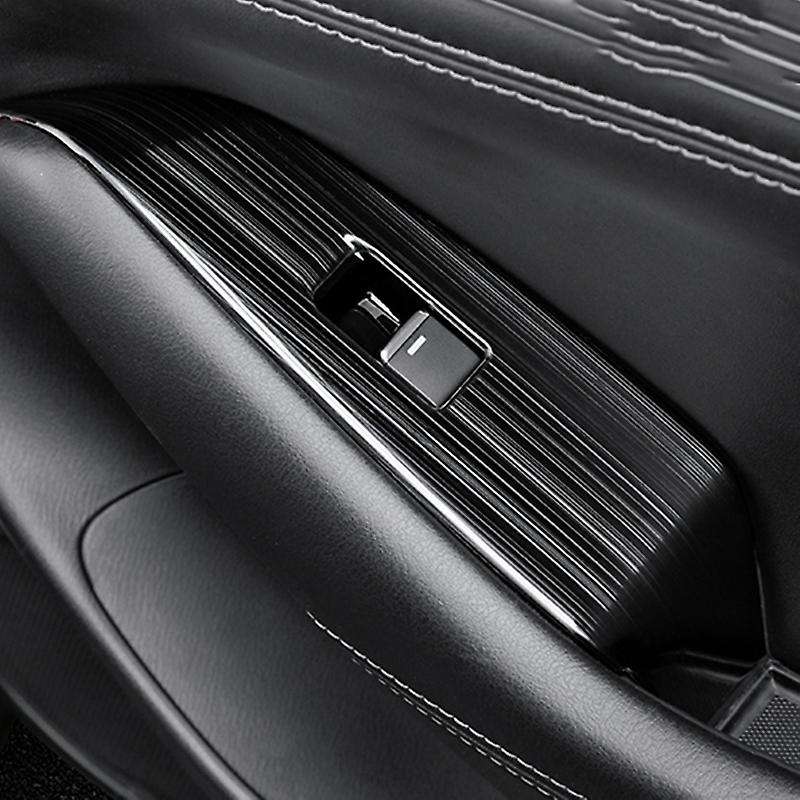 Window Switch Panel Adjust Cover Trim Stickers Strips Garnish Decoration for 6 Atenza 6 2019 2020