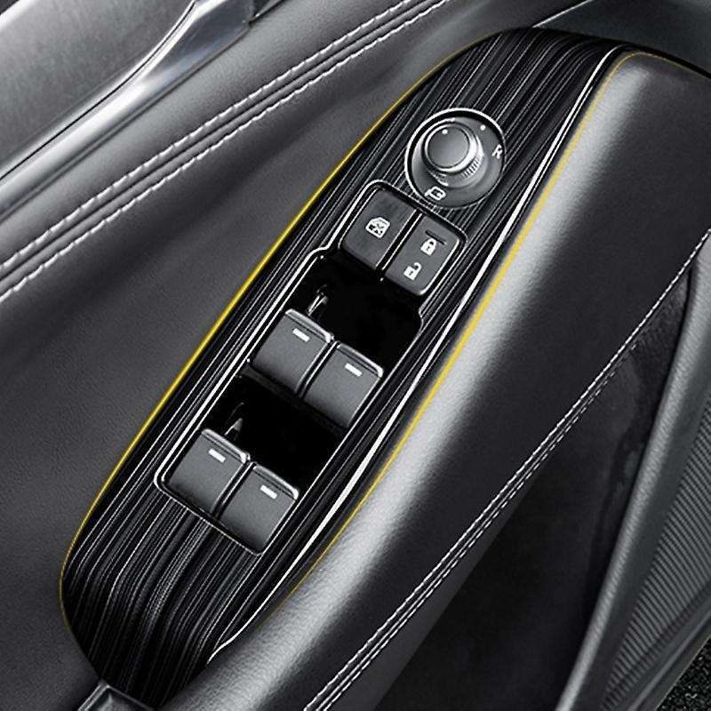 Window Switch Panel Adjust Cover Trim Stickers Strips Garnish Decoration for 6 Atenza 6 2019 2020