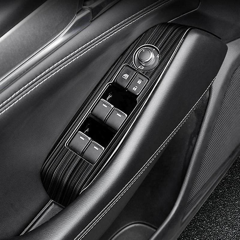 Window Switch Panel Adjust Cover Trim Stickers Strips Garnish Decoration for 6 Atenza 6 2019 2020
