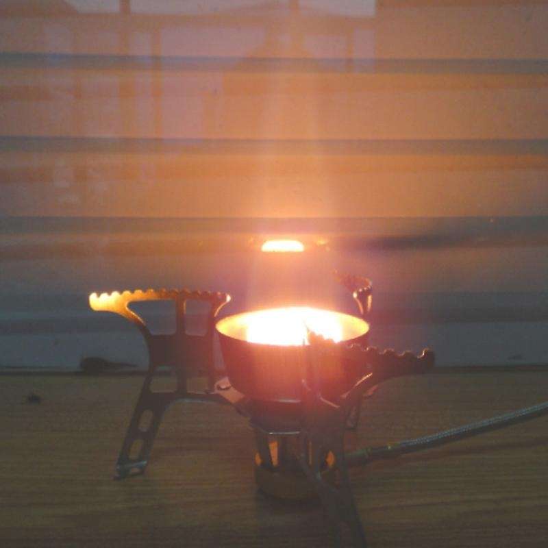 Windproof Gas Stove Foldable Camping Stove Picnic Burners Outdoor Gas Stove Cooking Backpacking Hiki