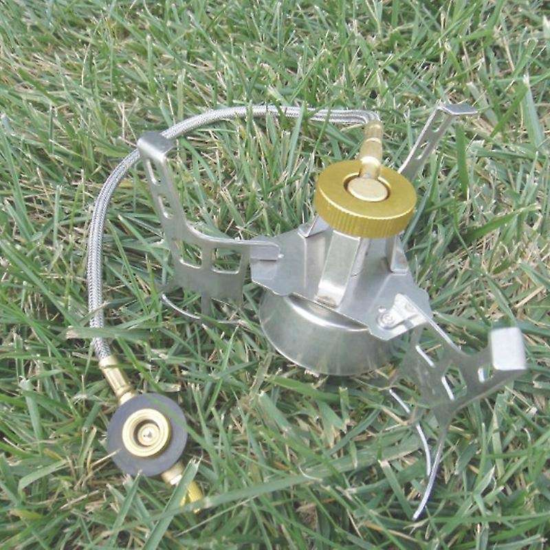 Windproof Gas Stove Foldable Camping Stove Picnic Burners Outdoor Gas Stove Cooking Backpacking Hiki