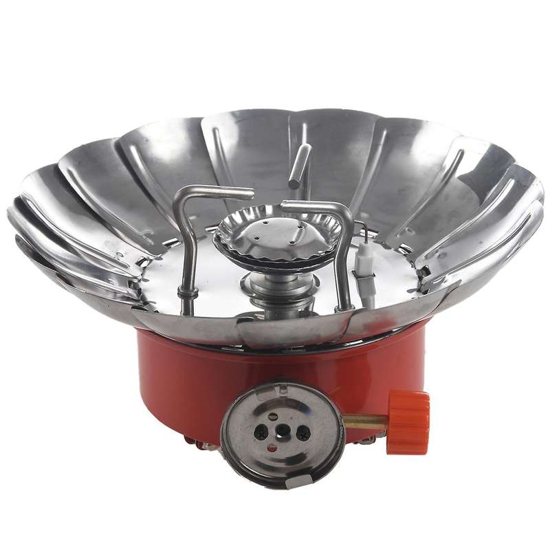 Windproof Stove Cooker Cookware Gas for Camping Picnic Cookout Bbq
