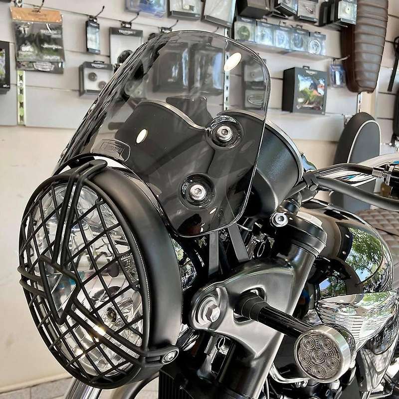 Windscreen Windshield for Bonneville 2001-2017 T100 T120 2018 Thruxton 900 2003-2015 Headlight Fairi