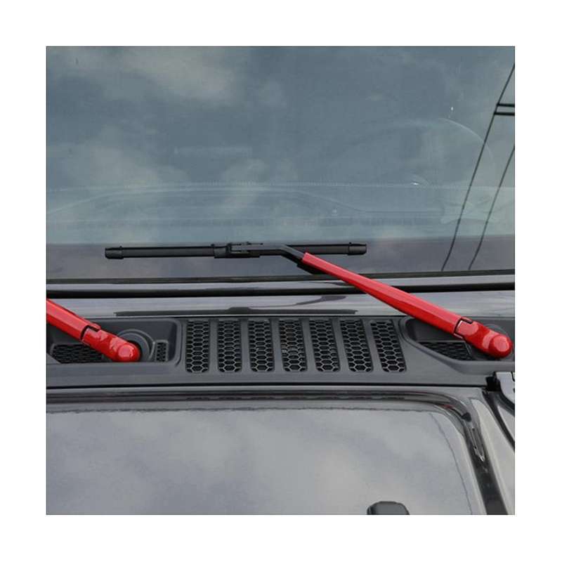 Windscreen Wiper for Wrangler JL JT 2018+ Car Front Rain Wiper Blade Decoration Cover Trim Accessori