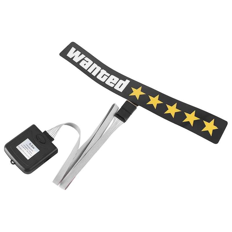 Windshield Electric Wanted Car LED Reflective Stickers Car Window Sticker Glow Panel Decoration Acc