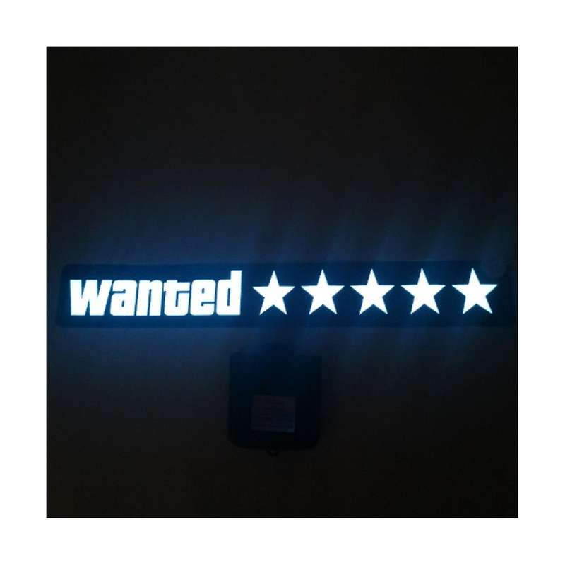 Windshield Electric Wanted Car LED White Window Stickers for JDM Glow Panel Decoration Accessories