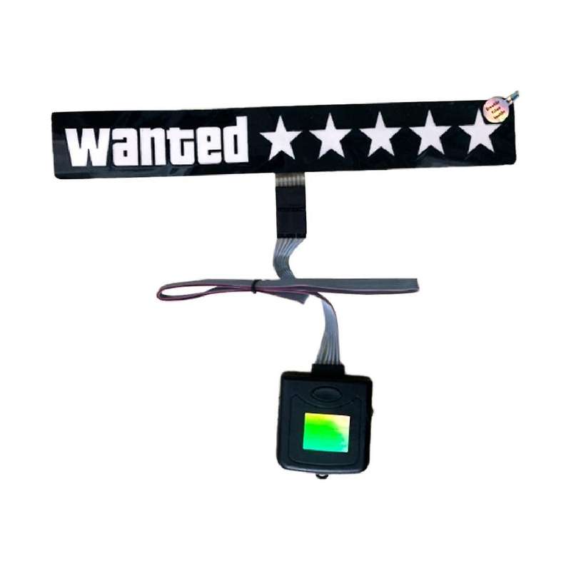 Windshield Electric Wanted Car LED White Window Stickers for JDM Glow Panel Decoration Accessories