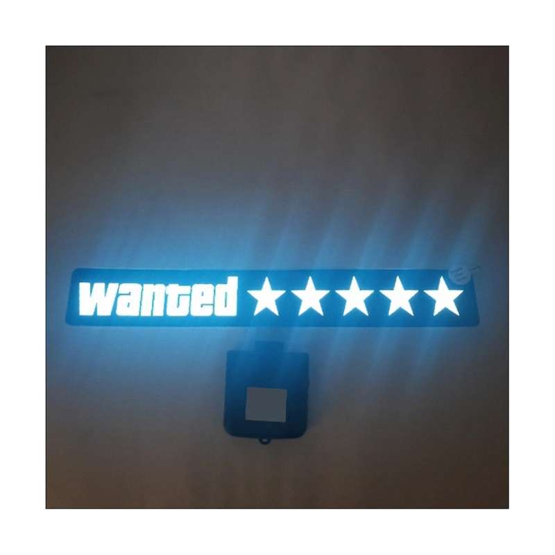 Windshield Electric Wanted Car LED White Window Stickers for JDM Glow Panel Decoration Accessories