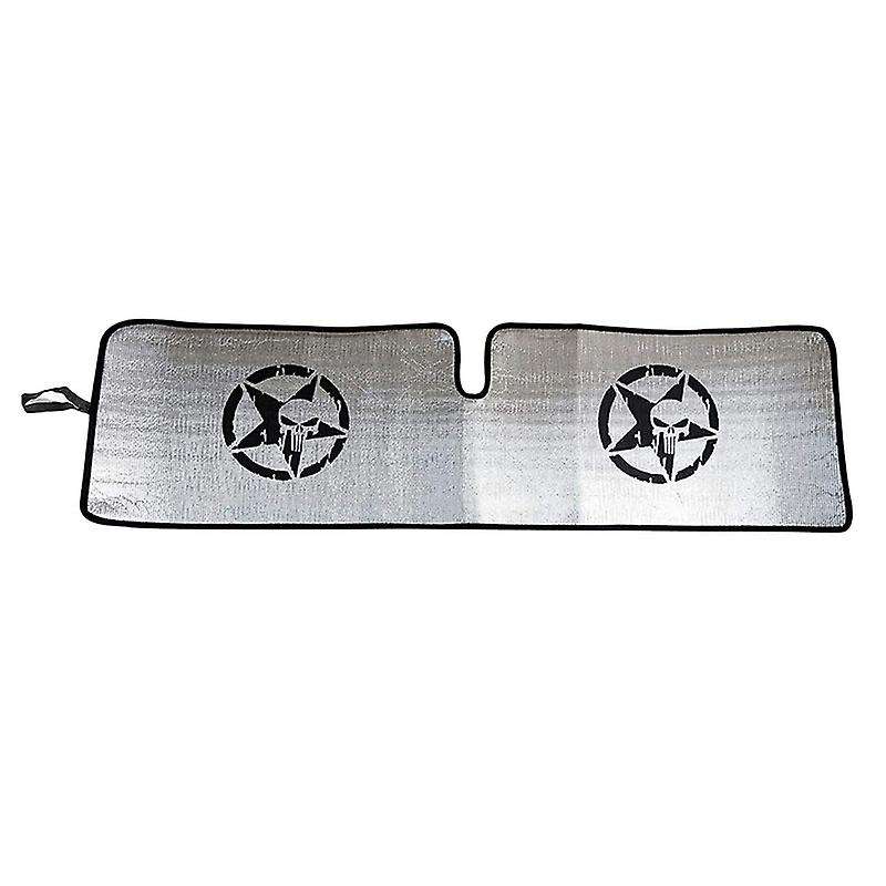Windshield Sunshade for Wrangler Sun Shade Heat Shield Sun Visor Mat for Wrangler JK, JKU