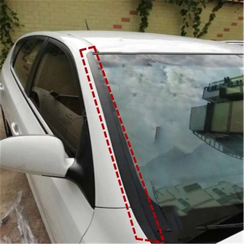 Windshield Set Side Pillar Molding Cover Windshield Window Trim for I30 2007-12 86131-2L000 86132-2