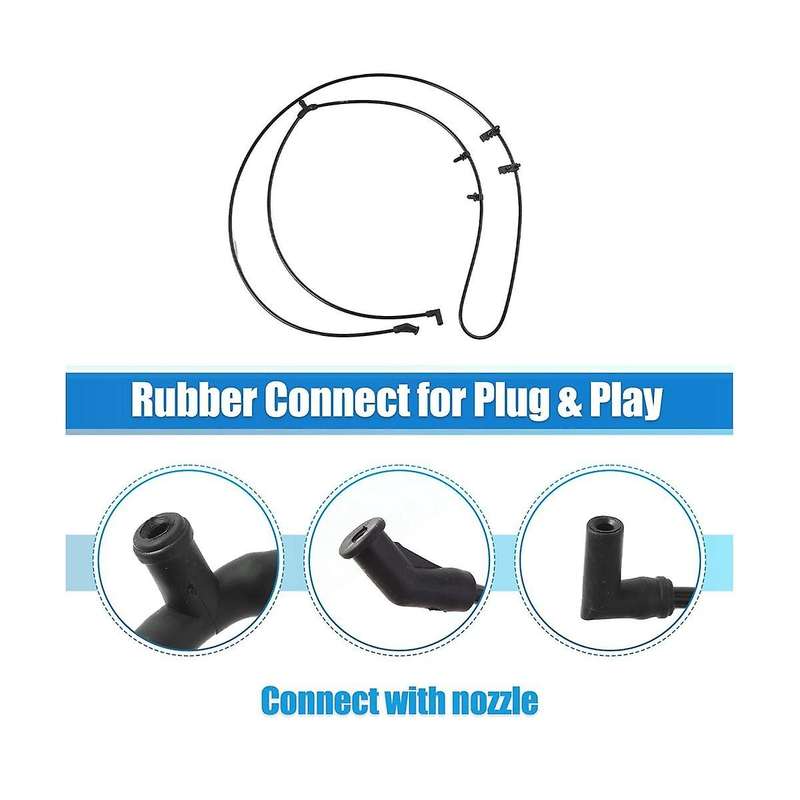 Windshield Washer Fluid Nozzle Hose 55079200ad for for Durango