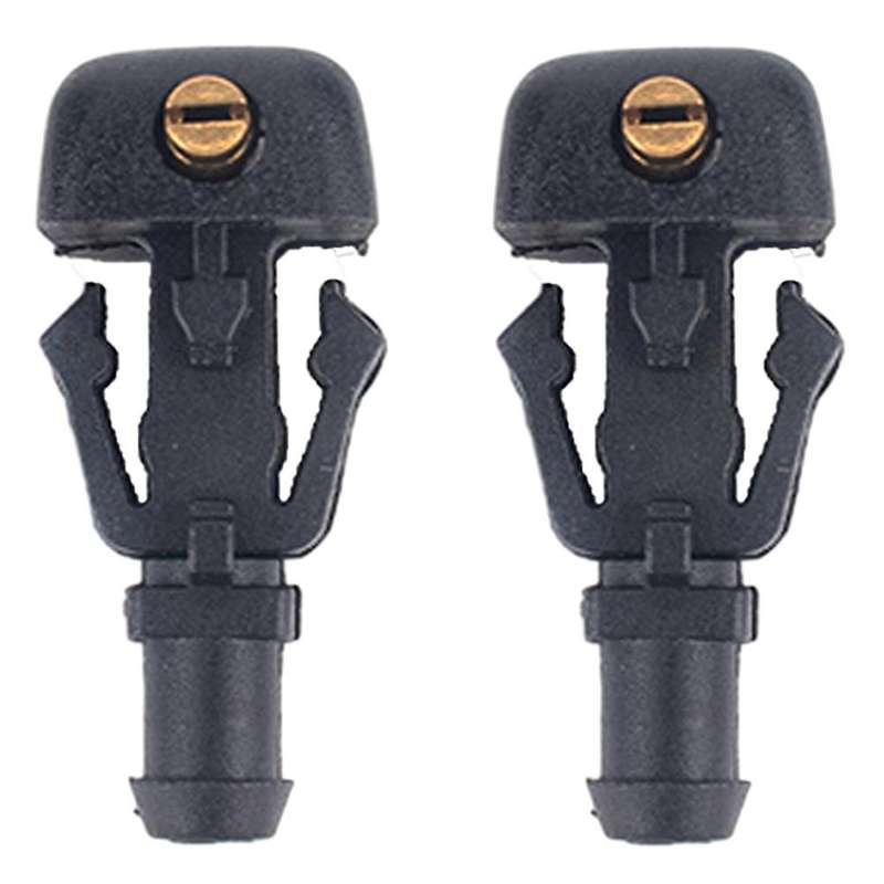 Windshield Washer Nozzle Set 2 Meters Fluid Hose with 4 Pcs Connector for 3W7Z17603AA 3W7Z-17603-AA