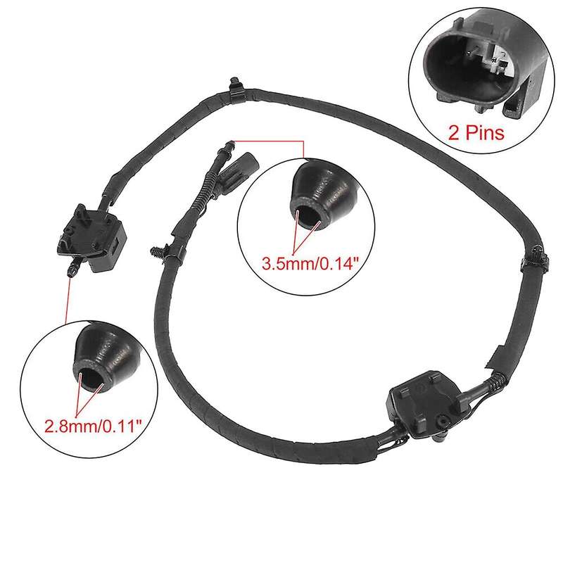 Windshield Washer Nozzle Sprayer Jet System 61667276500 for - 3 Series F30 F31 F80 2012-2017 328 3