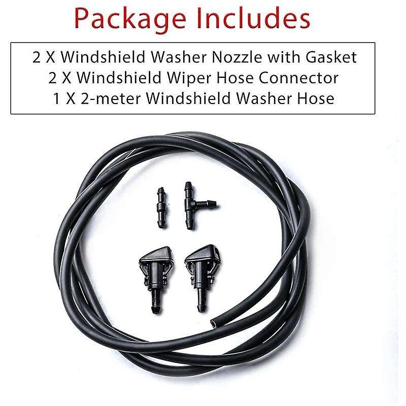 Windshield Washer Squirter Nozzle Spray for Chrysler Dodge Jeep 4805742ab, 5116079aa