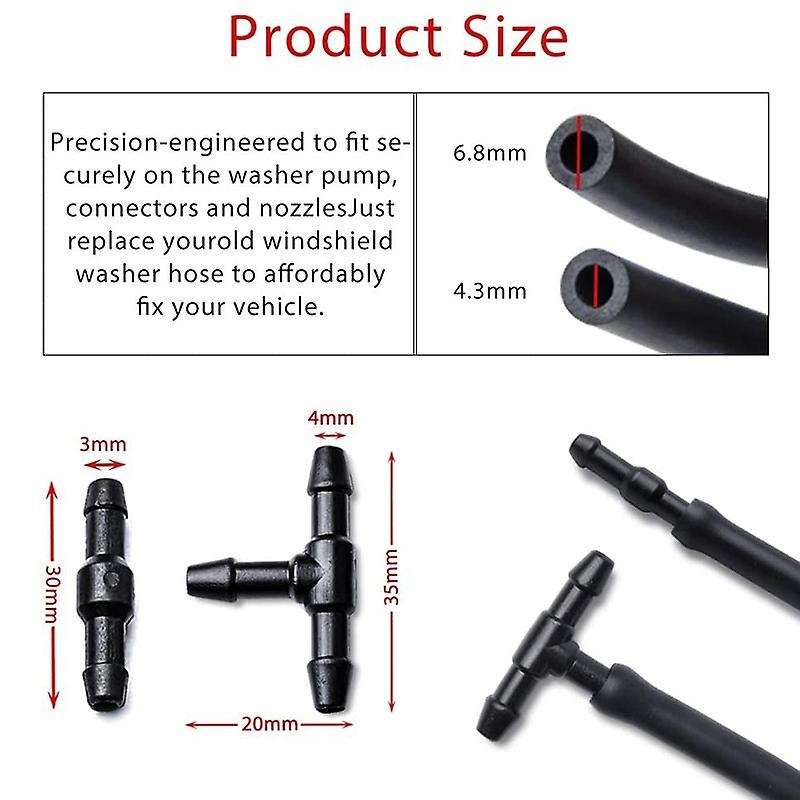 Windshield Washer Squirter Nozzle Spray for Chrysler Dodge Jeep 4805742ab, 5116079aa