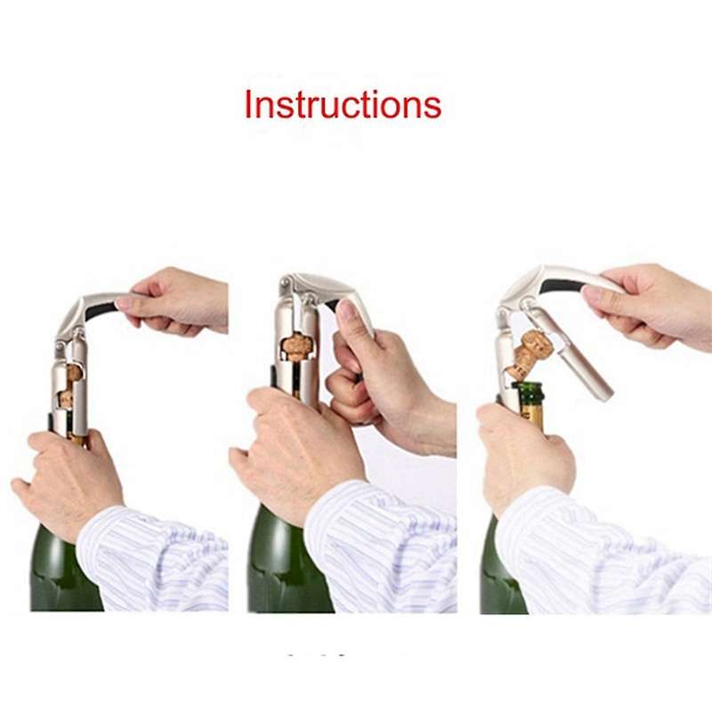 Wine Bottle Opener Corkscrew Opening Can Cork Puller Remover Champagne Bar Tools