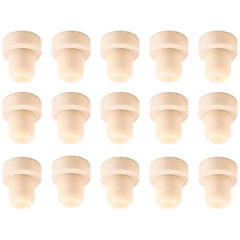 Wine Bottle Corks T Shaped Cork Plugs for Wine Cork Wine Stopper Reusable Wine Corks Wooden and Rub