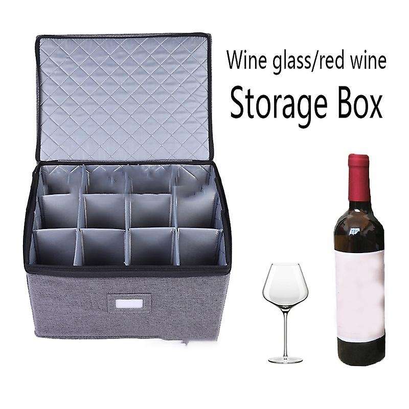 Wine Glass Storage Holds 12 Wine Compatible Clothing Storage Organization