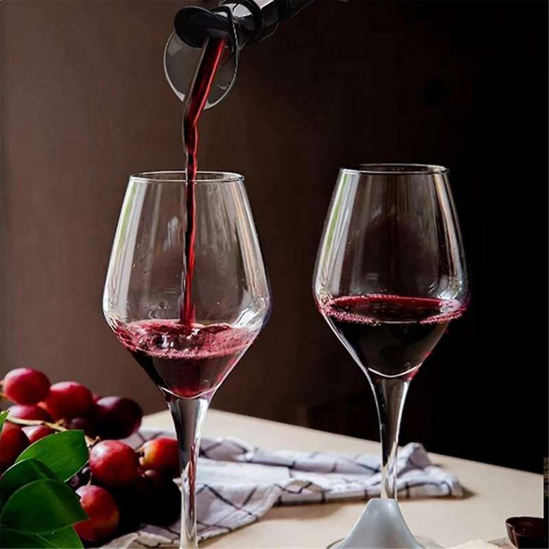 Wine Pourer Fast Wine Decanter Red Wine Preservation Stopper Bottle Stoppers Bar Tools Petal Shape D