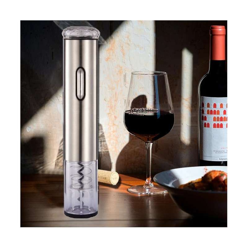 Wine Opener Electric Stainless Steel Bottles Opener Automatic Portable Red Wine Bottles Opener Kitc