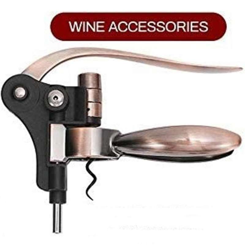 Wine Opener Set Premium Leather Box Rabbit Corkscrew Wine Bottle Opener,wine Pourer