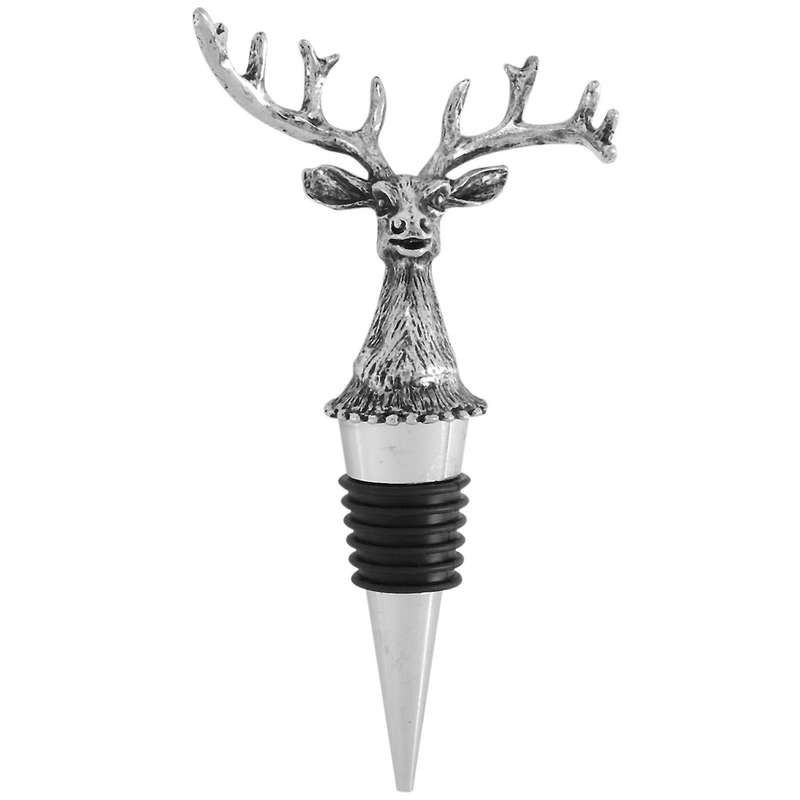 Wine Stopper Animal Bottle Stopper Deer Head Wine Stopper Red Wine Stopper Sealed Wine Bottle Stop