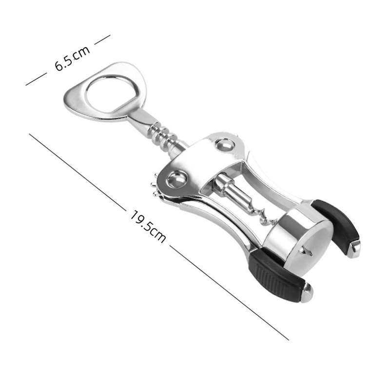 Wing Corkscrew Cork Remover, Premium Red Wine Beer Bottle Opener, Reusable Wine Bottle Accessories